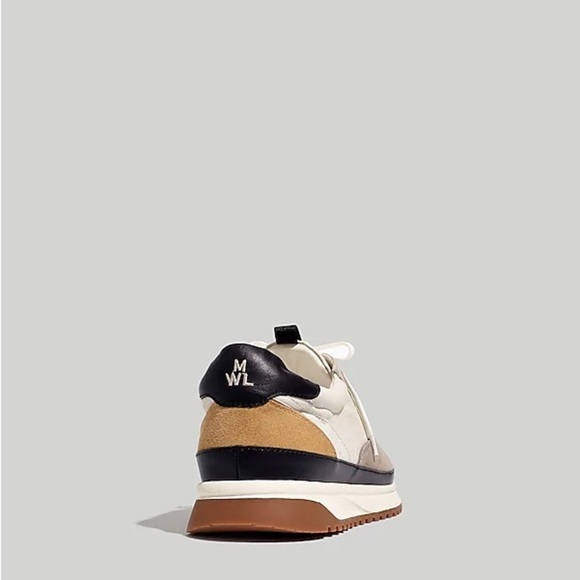 MADEWELL Kickoff Trainer Sneaker In Suede, Wash Nubick Leather New In Box 11.5 - Picture 2 of 13